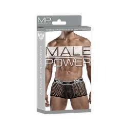 male power Boxer sexy PEEP NET Noir